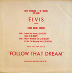 EPA 4368 FOLLOW THAT DREAM COIN OPERATOR / DJ PREVUE COVER